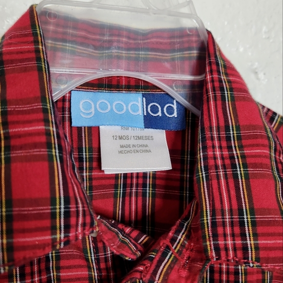 Good Lad Plaid Button Down Shirt - Picture 2 of 3